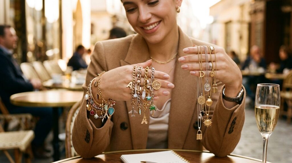 Fashion editorial photograph of a young professional womans